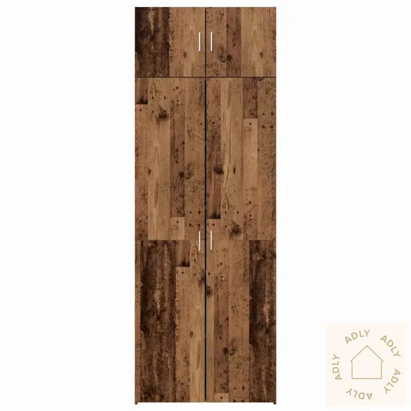 Oppbevaringsskap Gammelt Tre 80 X 42.5 X 225 Cm Konstruert Tre