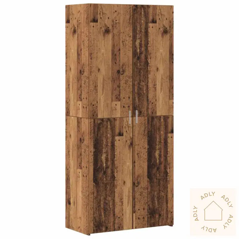 Oppbevaringsskap Gammelt Tre 80 X 42.5 X 225 Cm Konstruert Tre