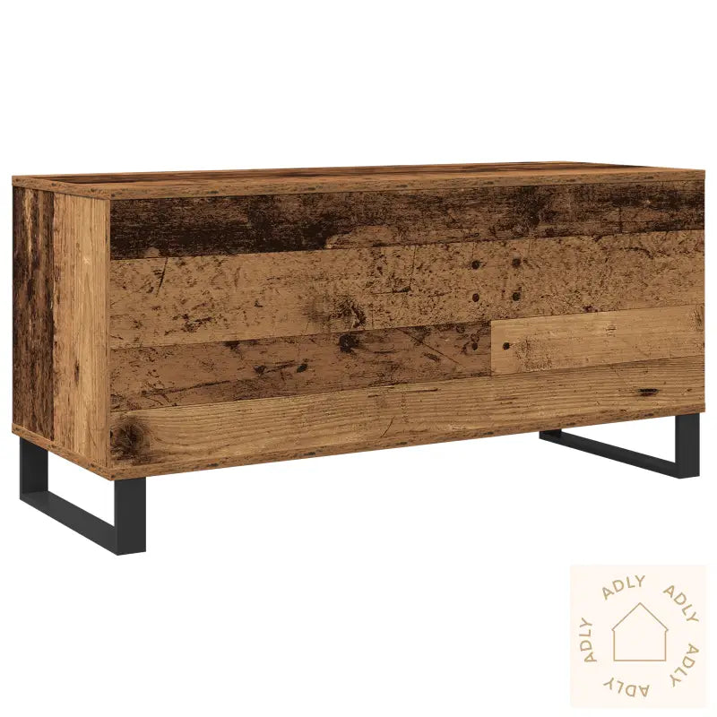 Record Cabinet Gammelt Tre 100X38X48 Cm Ingeniørtre