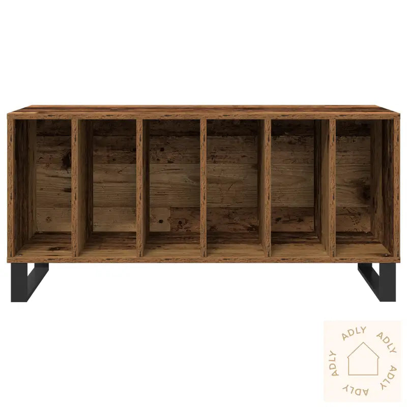 Record Cabinet Gammelt Tre 100X38X48 Cm Ingeniørtre