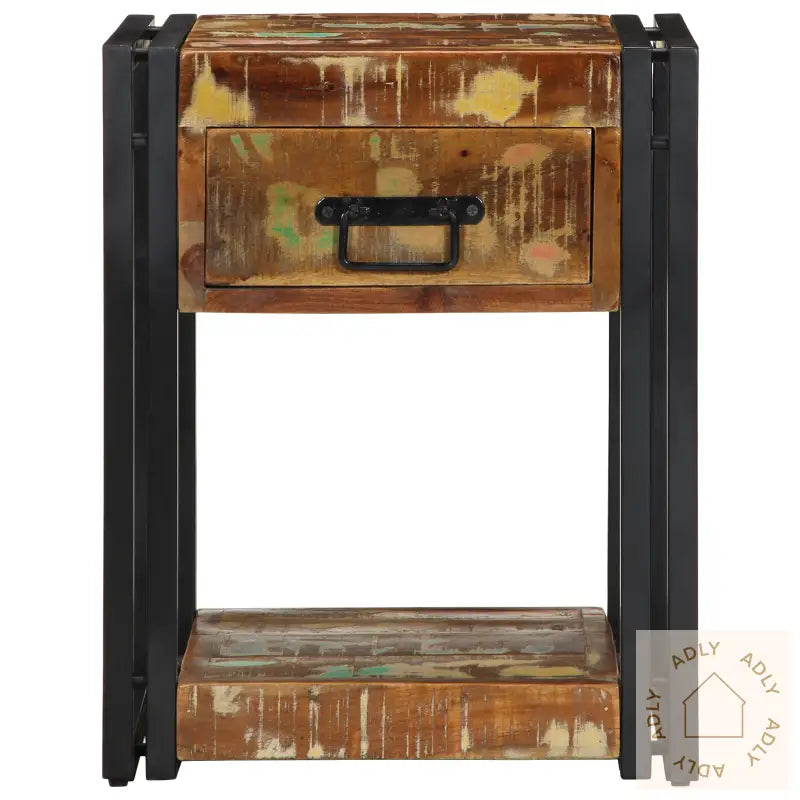 Nattbord 2 Stk 40X35X50 Cm Massivt Tre Gjenvunnet