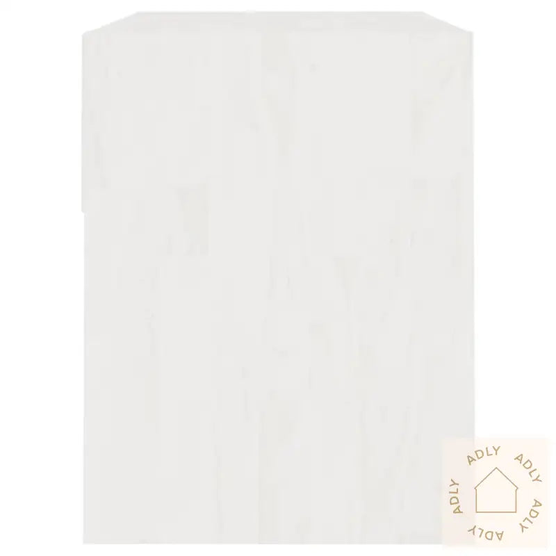 Nattbord Hvit 40X31X40 Cm Heltre Furu