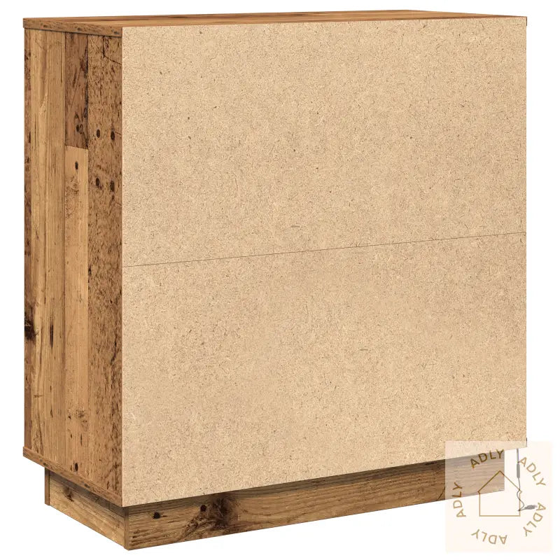 Nattbord Med Led Gamletre 71X34,5X75 Cm Konstruert Tre