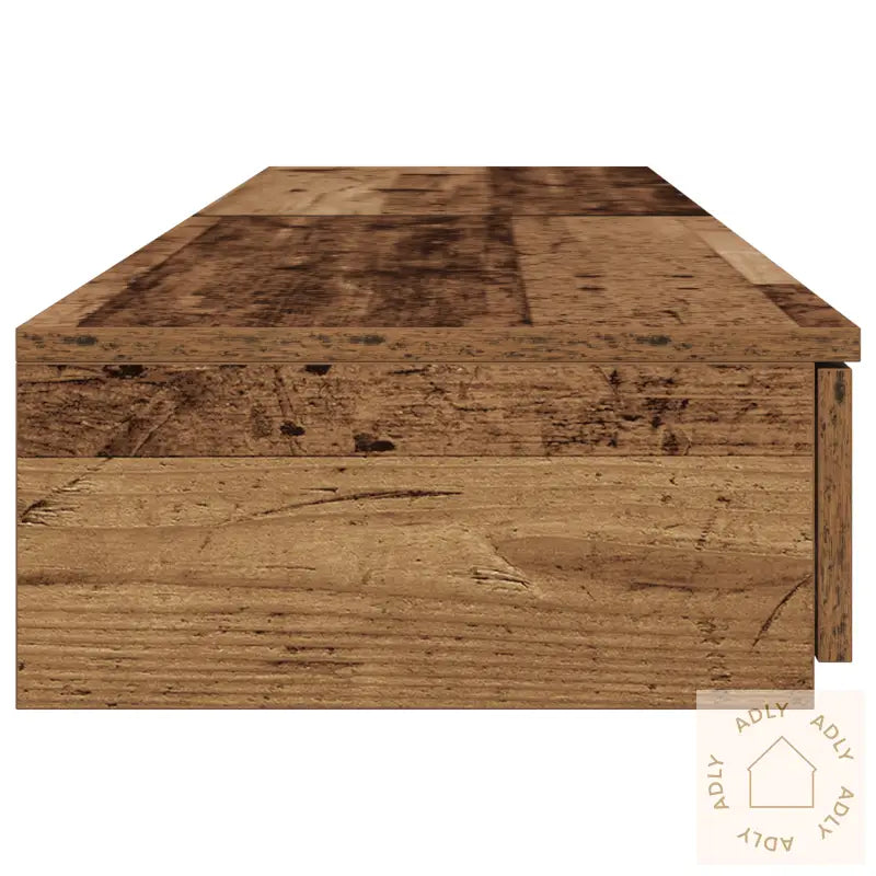 Seng Med Skuffer I Gammelt Tre 135X36,5X16,5 Cm Ingeniørtre