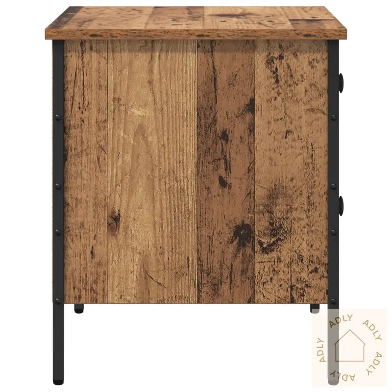 Nattbord Gammelt Tre 40X42X50 Cm Konstruert Tre