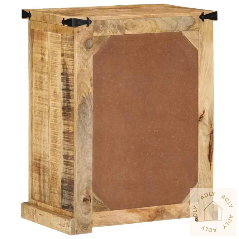 Sideboard 55X35X70 Cm Massivt Tre Grov Mango