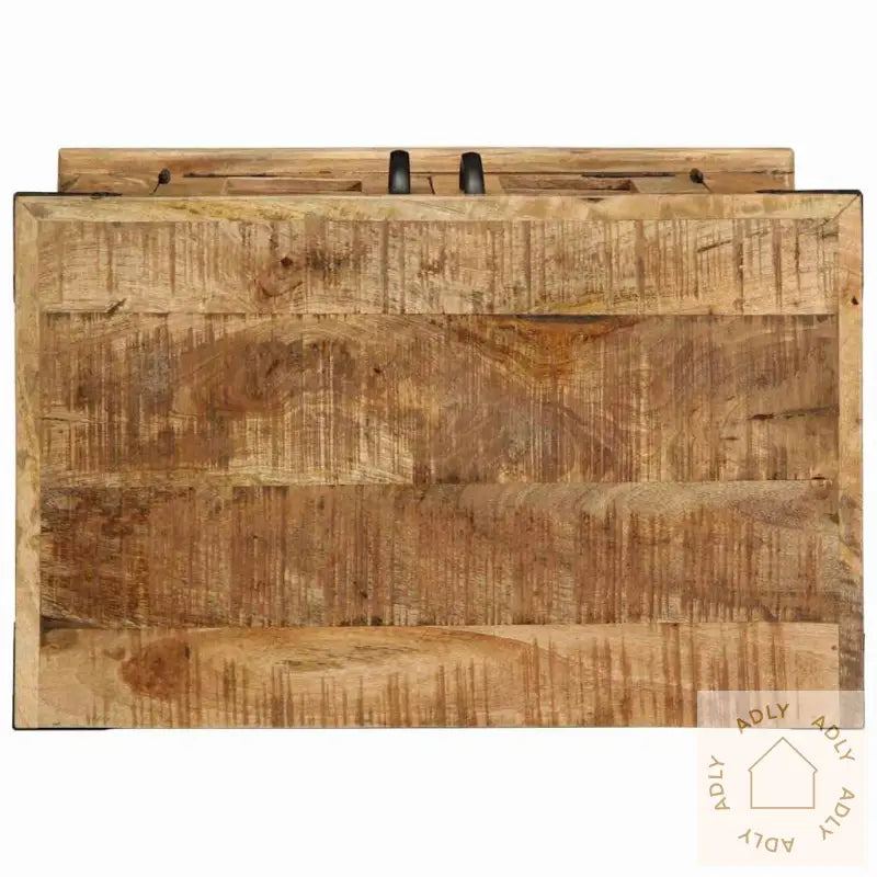 Sideboard 55X35X70 Cm Massivt Tre Grov Mango