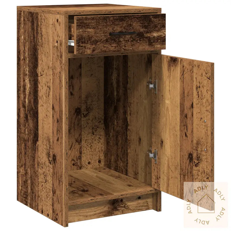 Sideboard Gammelt Tre 40X41X75 Cm Konstruert Tre