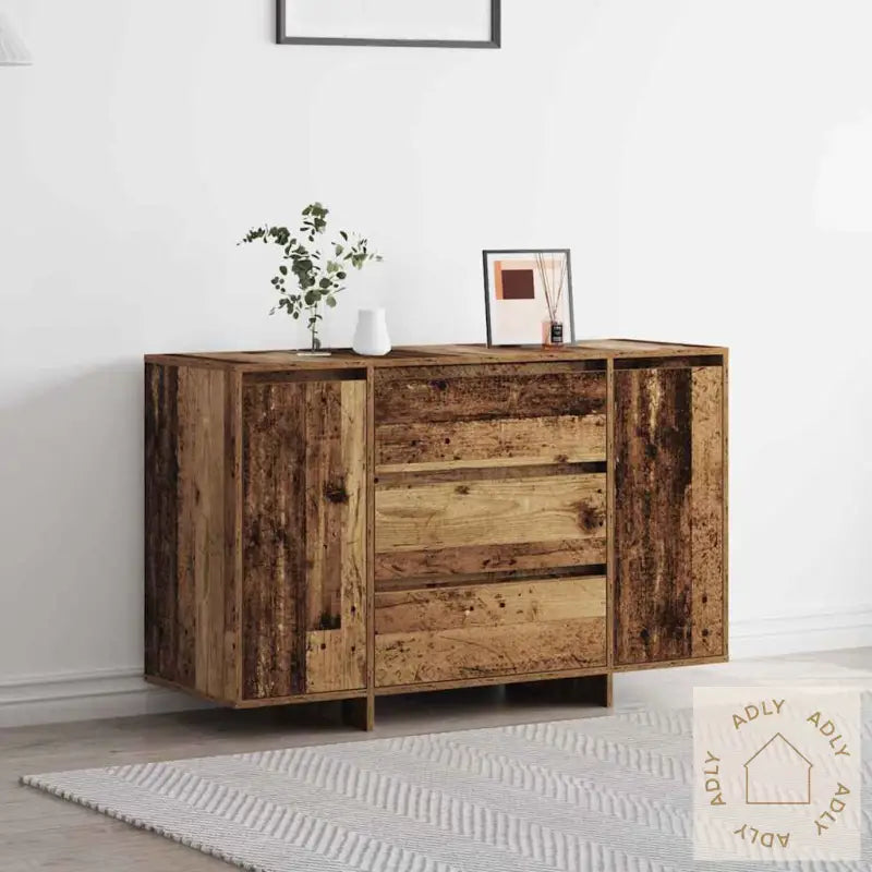 Skjenk Gamle Tre 120X41X75 Cm Konstruert Tre