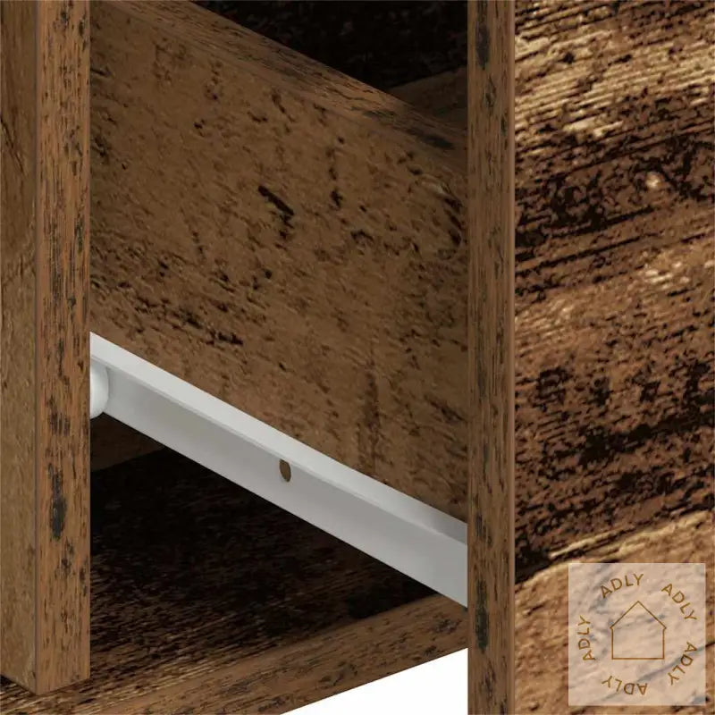 Sideboards 2 Stk Gammelt Tre 60X31X84 Cm Ingeniørtre