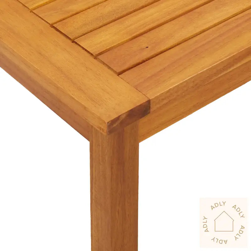 Sidebord 45X45X38 Cm Massivt Akasietre