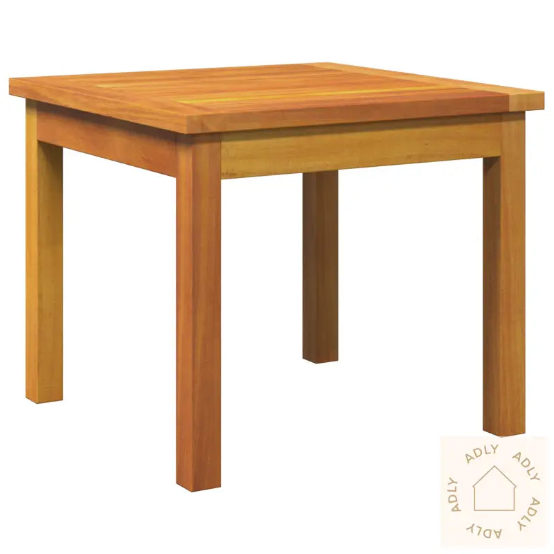 Sidebord 45X45X38 Cm Massivt Akasietre