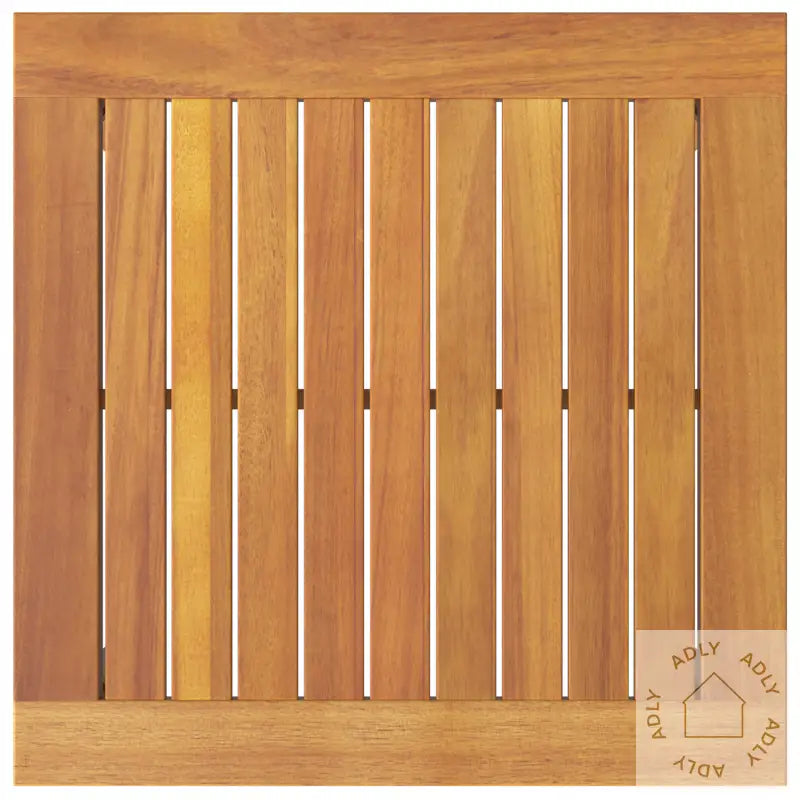 Sidebord 45X45X38 Cm Massivt Akasietre
