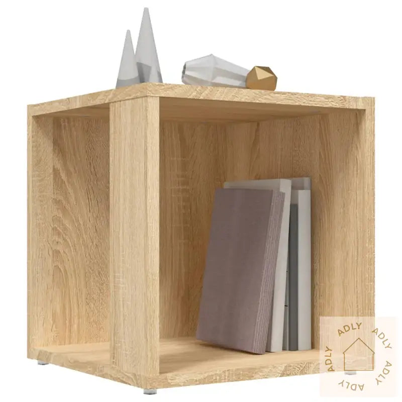 Sidebord Sonoma Eik 33X33X34,5 Cm Konstruert Tre