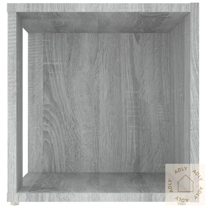Sidebord Grå Sonoma 33X33X34,5 Cm Konstruert Tre