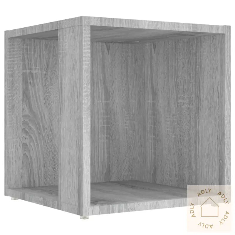 Sidebord Grå Sonoma 33X33X34,5 Cm Konstruert Tre