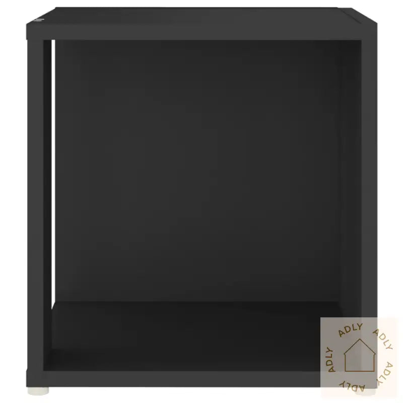 Sidebord Svart 33X33X34,5 Cm Konstruert Tre