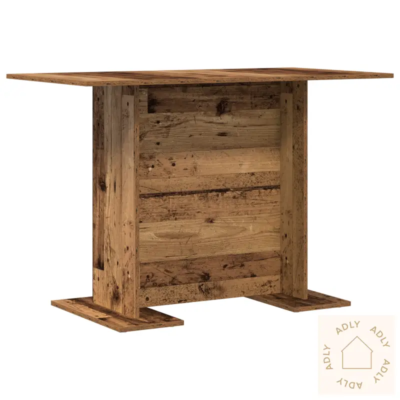 Spisebord Gamle Tre 110X60X75 Cm Konstruert Tre