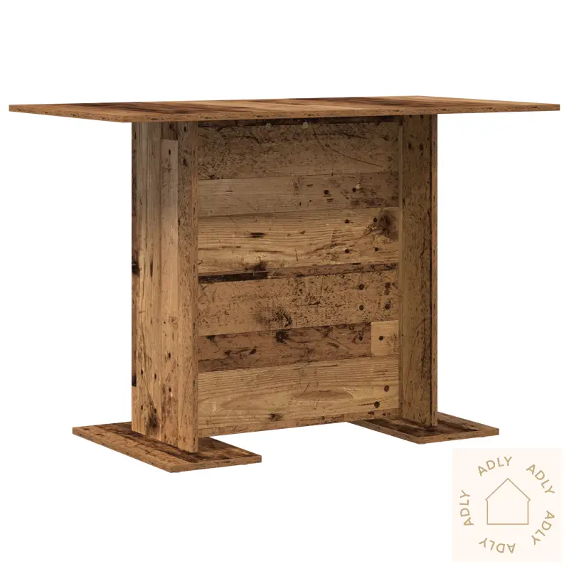 Spisebord Gamle Tre 110X60X75 Cm Konstruert Tre
