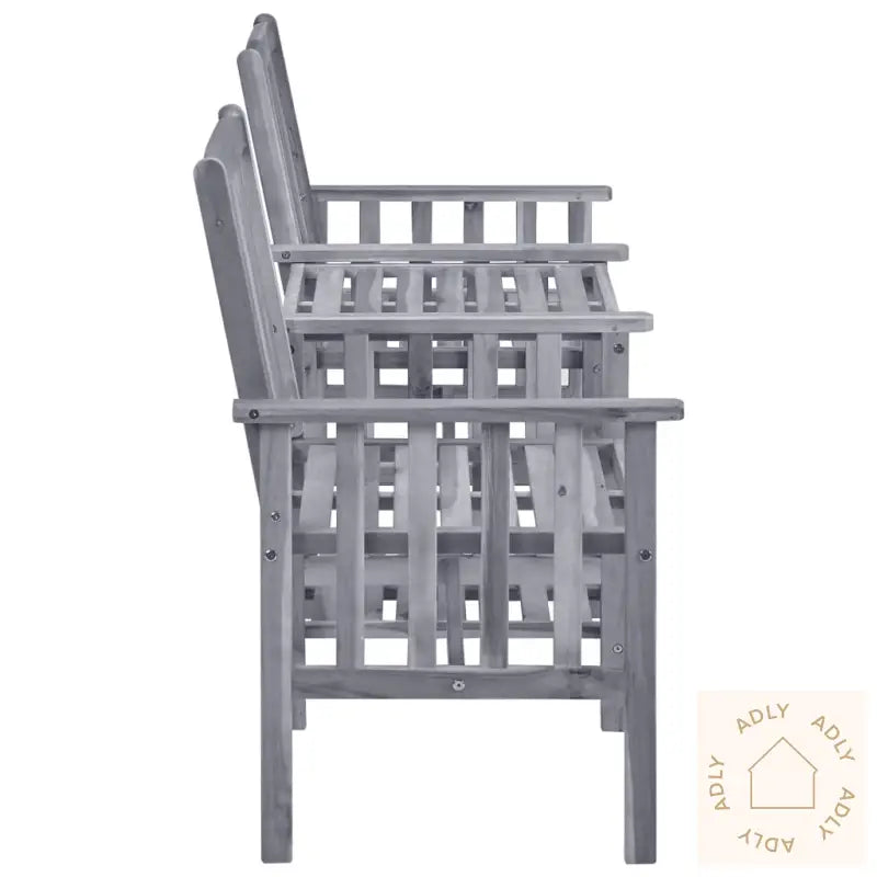 Hagestoler Med Tebord 159X61X92 Cm Heltre Akasie