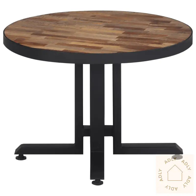 Barbord Rundt Ø55X40 Cm Gjenvunnet Heltre Teak