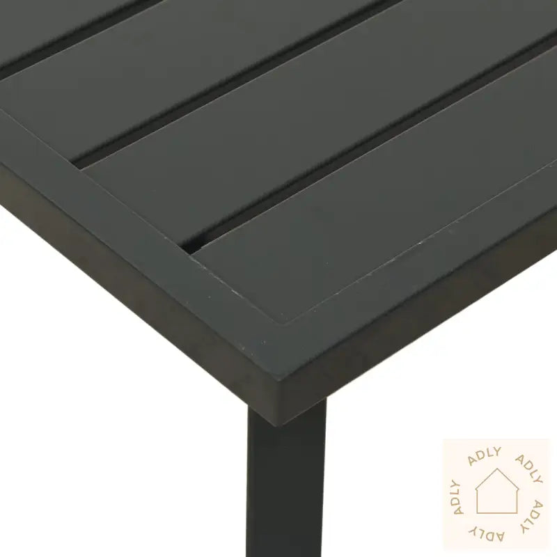 Utendørs Salongbord Antrasitt 110X55X35Cm Stål