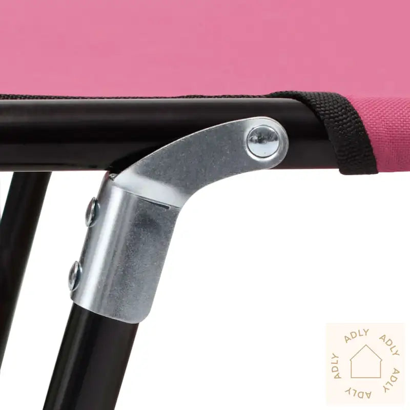 Sammenleggbar Solseng Stål Rosa