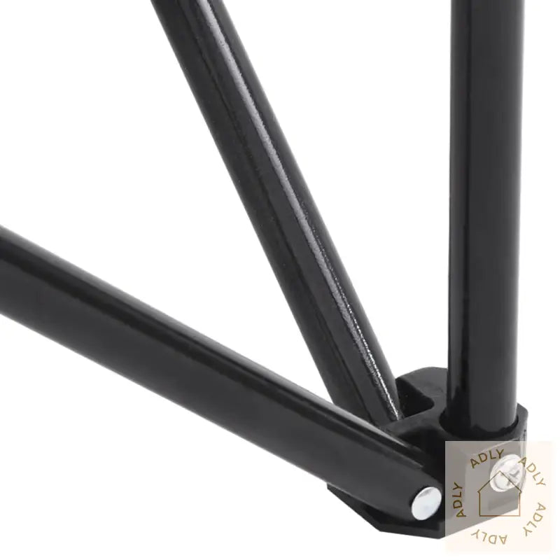 Campingstoler Med Lomme 2 Stk Sammenleggbar Svart