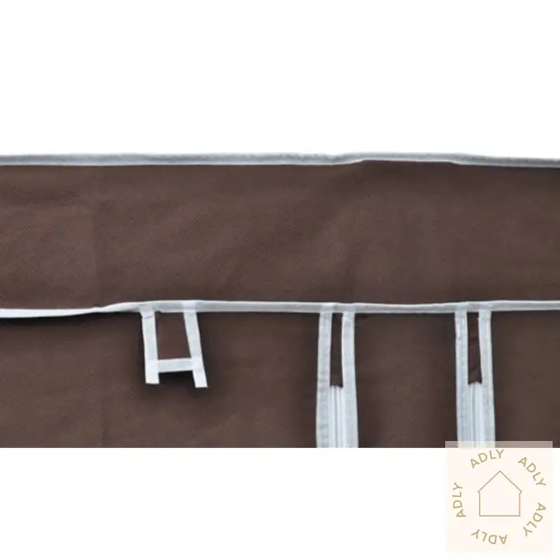 Garderober 2 Stk Brun Stoff