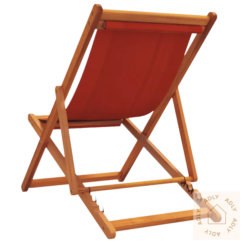 Sammenleggbar hagestol med slitesterkt polyesterstoff og enkel transport