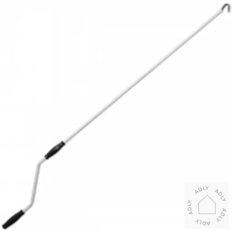 Foldbar Markise Manuell 600 Cm Gul/Hvit