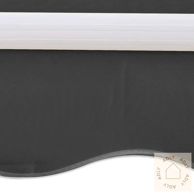Foldbar Markise Motorisert 400 Cm Antrasitt