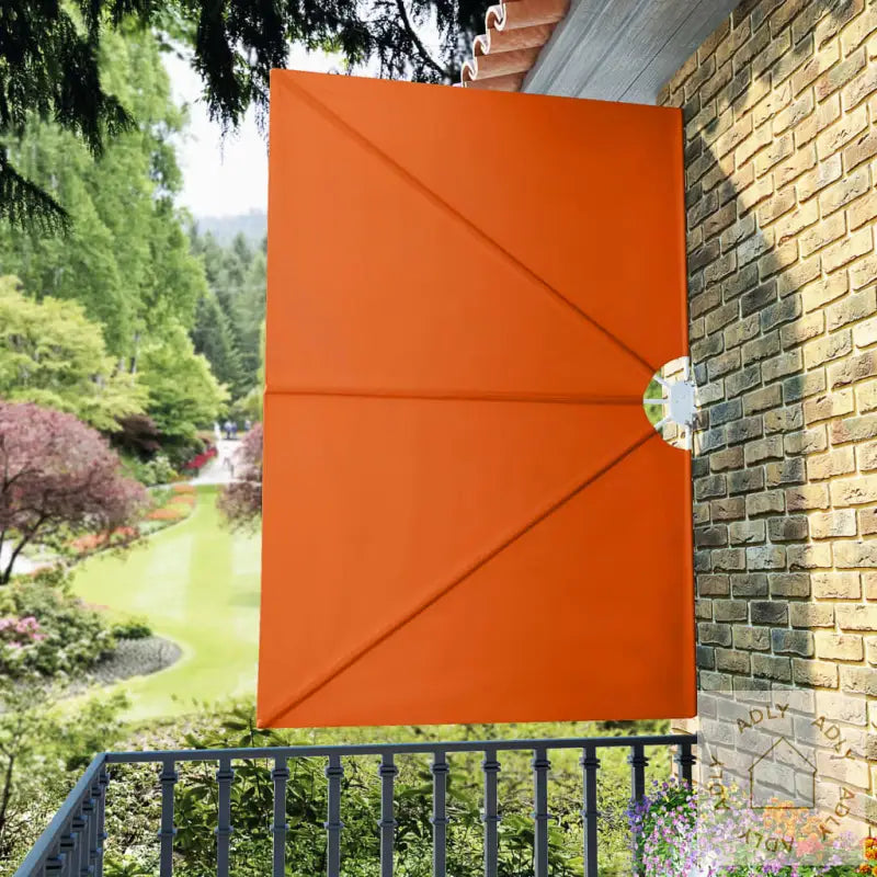 Sammenleggbar Sidemarkise For Terrasse Terrakotta 240X160 Cm