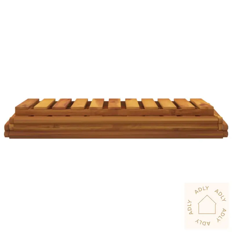 Sammenleggbar Hylle 3 Lag Brun 70X31X63 Cm Heltre Akasie
