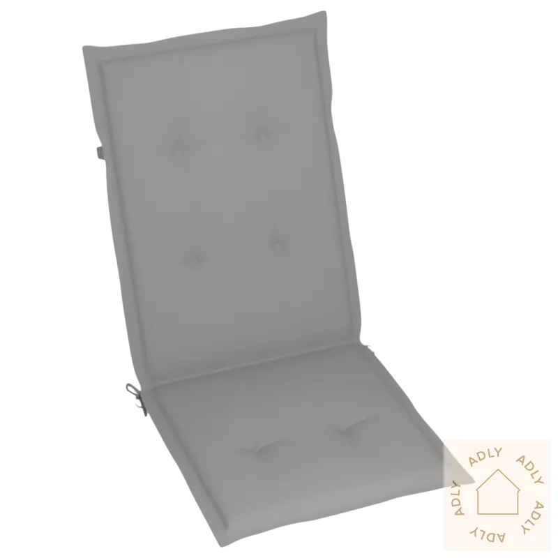 Gray knappet stolpute for sammenleggbare hagestoler i heltre akasie med gammeldags stil