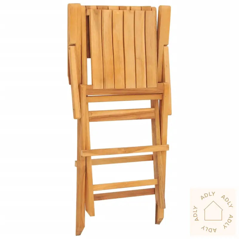 Klappstoler 2 Stk 55X61X90 Cm Heltre Teak