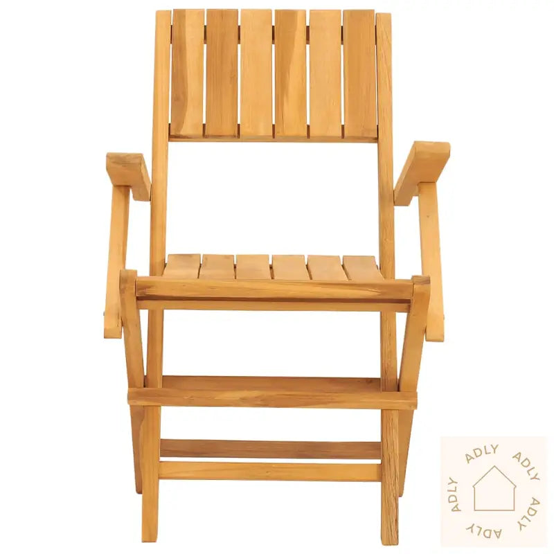 Klappstoler 2 Stk 55X61X90 Cm Heltre Teak