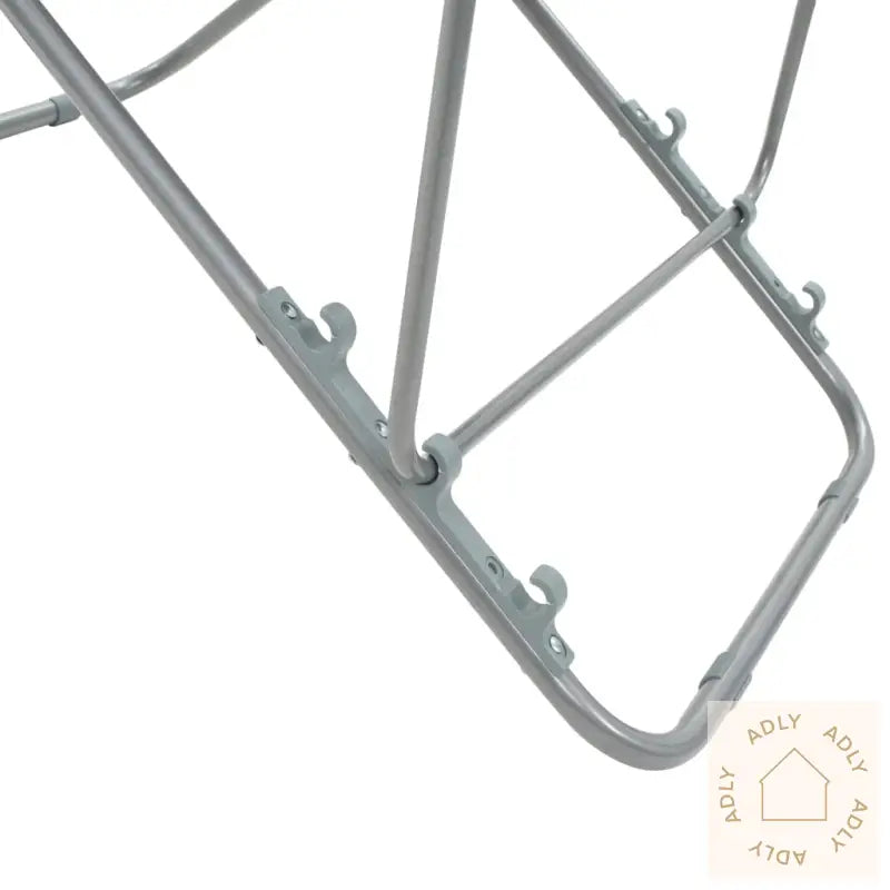 Sammenleggbare Strandstoler 2 Stk Stål Og Oxfordstoff Brun