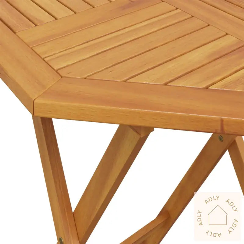 Sammenleggbart Bistrosett 3 Deler Heltre Akasie