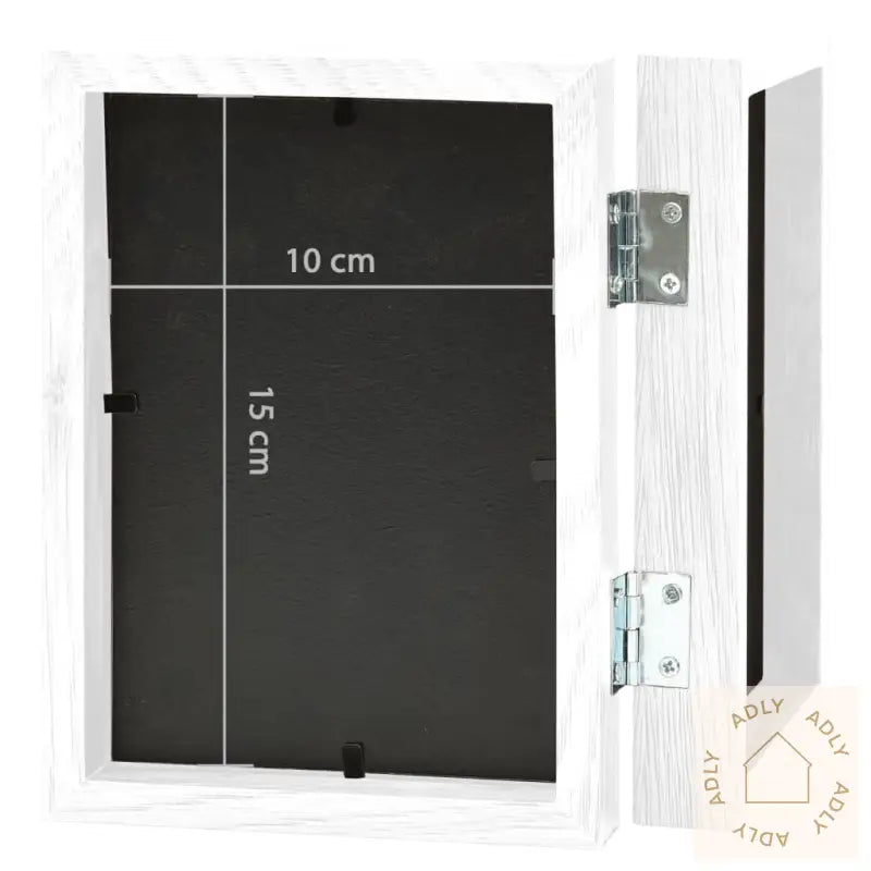 Tofoldig Fotorammekollage Hvit 2X(10X15 Cm)