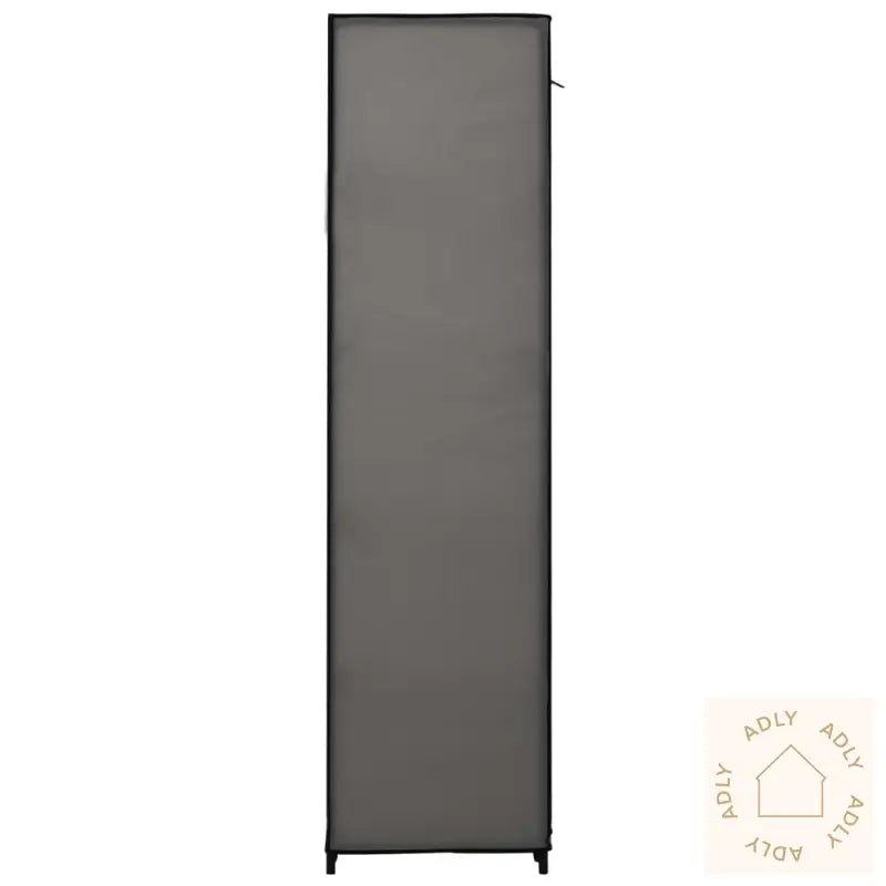 Sammenleggbar Garderobe Grå 110X45X175 Cm Stoff