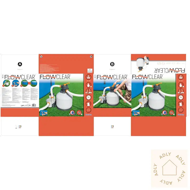 Bestway Flowclear Sandfilterpumpe 5678 L/T