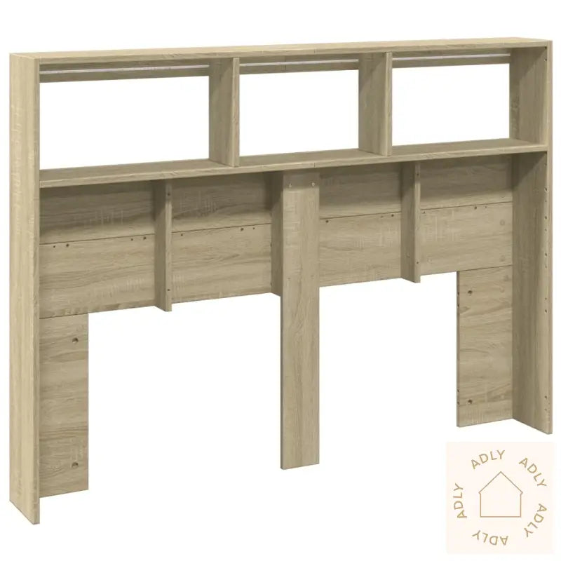 Hodegavl Skap Med Led Sonoma Eik 140X17X102 Cm