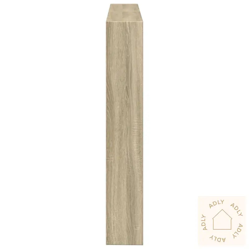Hodegavl Skap Med Led Sonoma Eik 140X17X102 Cm