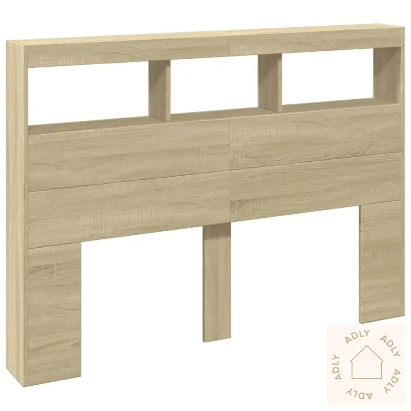 Hodegavl Skap Med Led Sonoma Eik 140X17X102 Cm