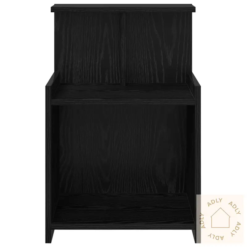 Senge Kabinet Svart Eik 40X35X60 Cm Konstruert Tre