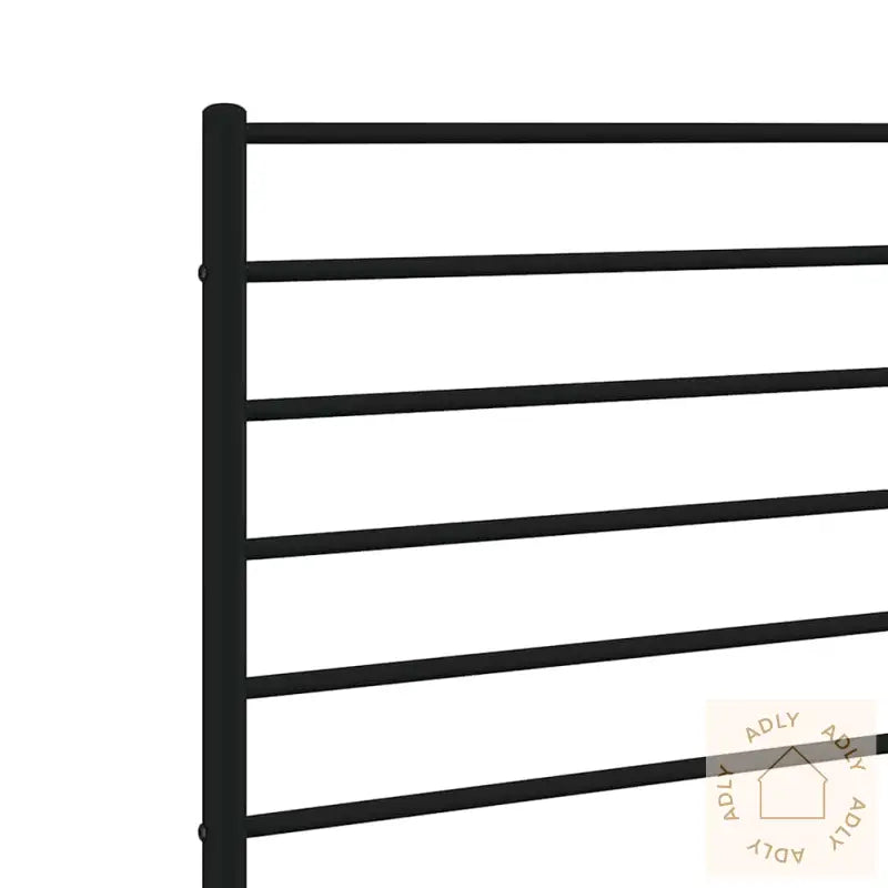 Sengegavl I Metall Svart 100 Cm