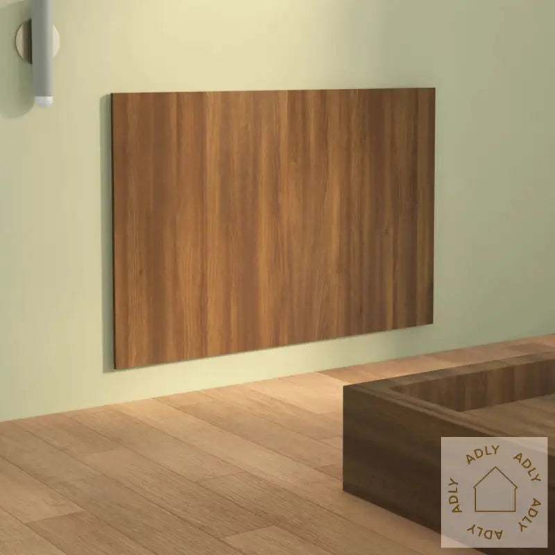 Sengegavl Brun Eik 120X1,5X80 Cm Konstruert Tre