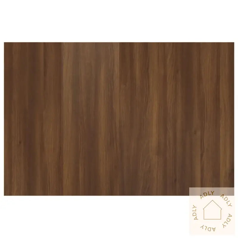 Sengegavl Brun Eik 120X1,5X80 Cm Konstruert Tre