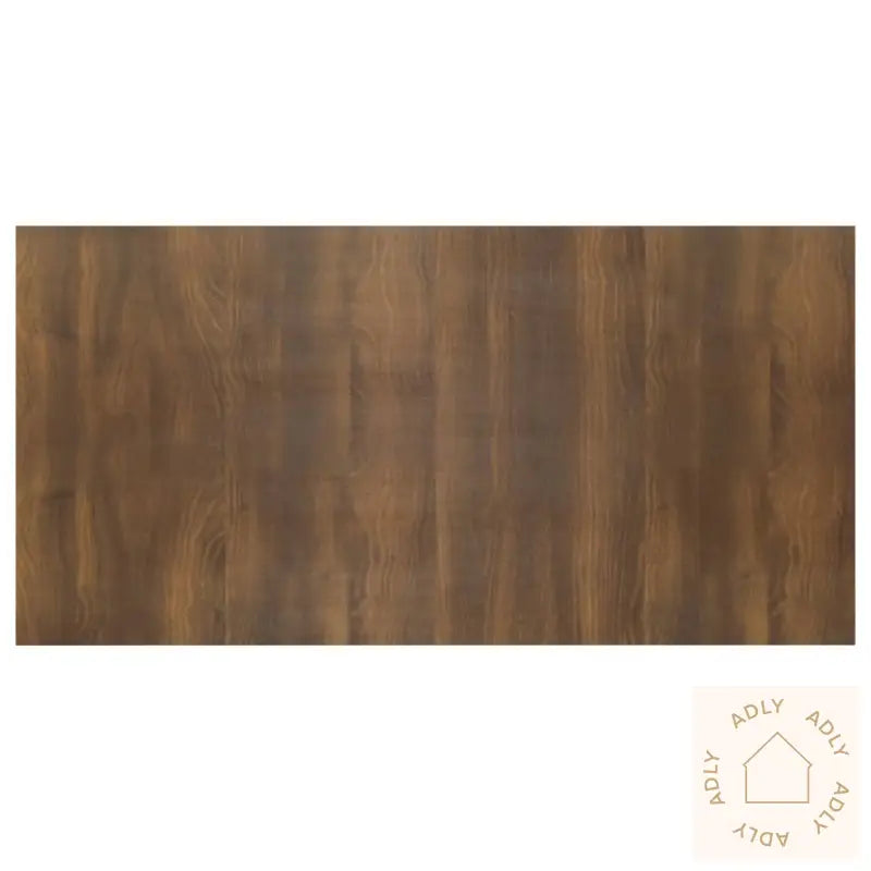 Sengegavl Brun Eik 160X1,5X80 Cm Konstruert Tre